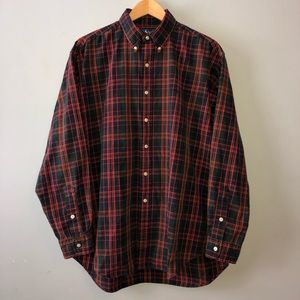 Ralph Lauren Long Sleeve Plaid Button Down